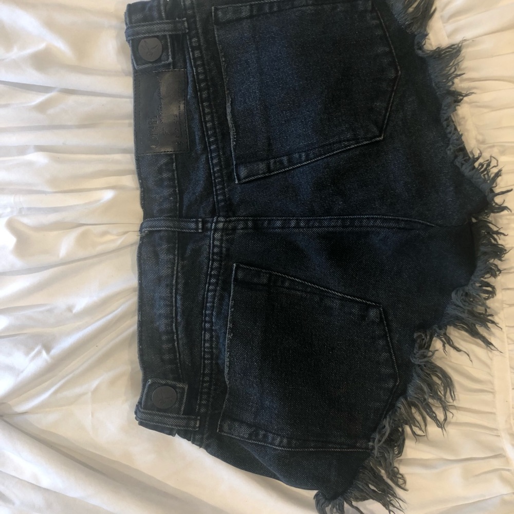 Black one teasooon shorts